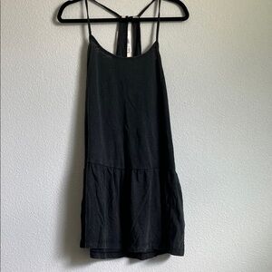 Roxy Gray Black Mini Dress